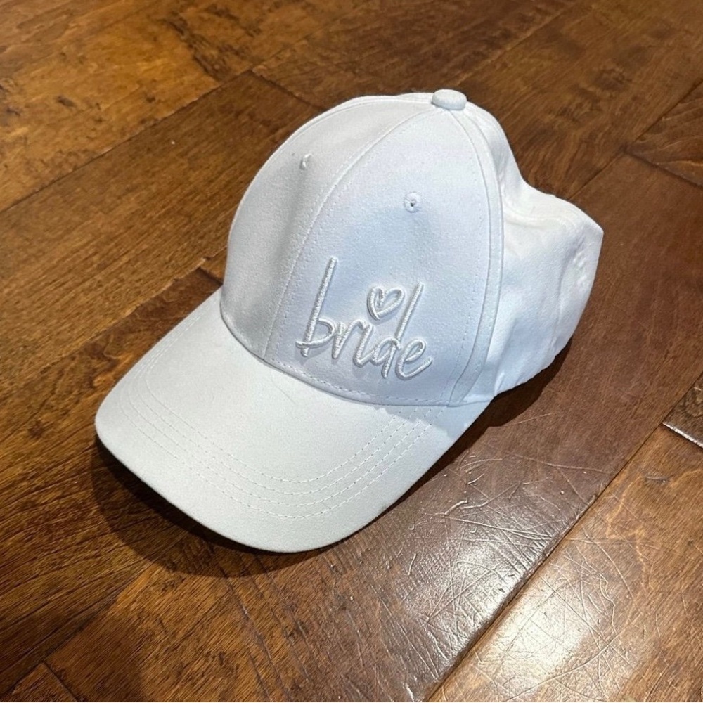 Last chance! Final price!! White Bride Baseball Cap